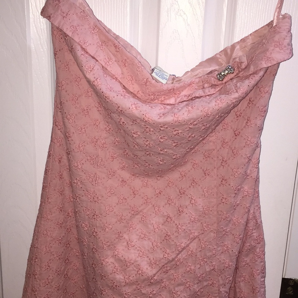 Eyelet dress